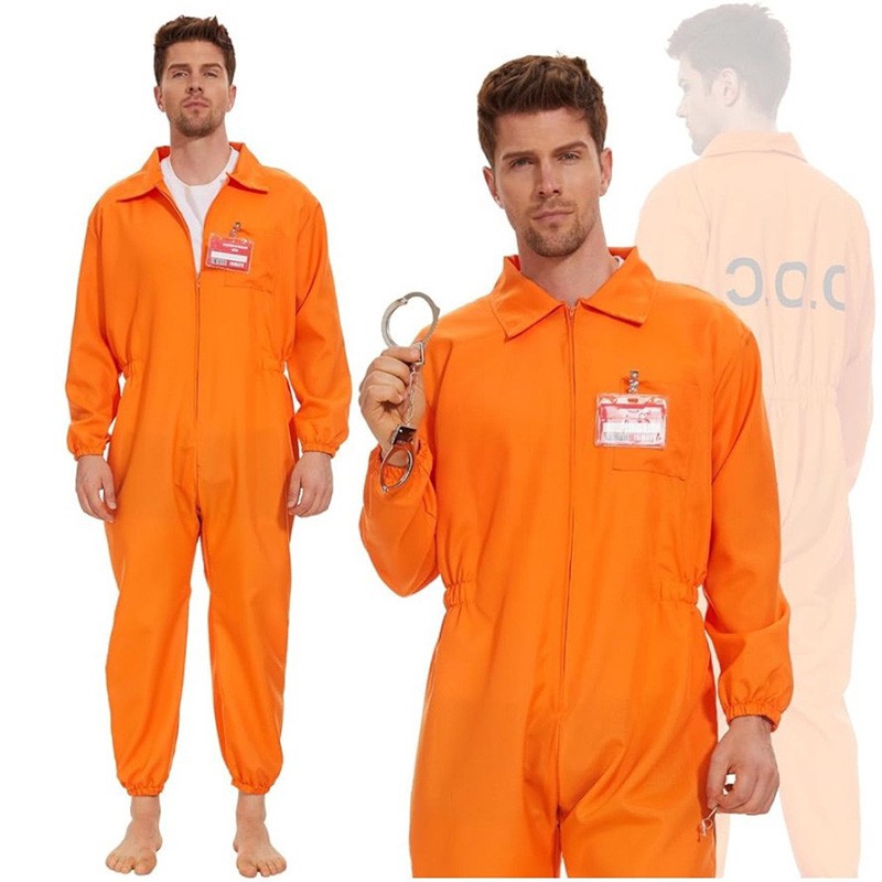 Prison Uniform+Handcuffs